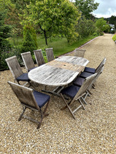 wooden extendable garden table for sale wooden extendable garden table for sale LLANDRINDOD WELLS