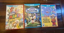 Lote de jogos para Wii U – Super Mario 3D World, Super Mario Maker, Skylanders Imaginators comprar usado  Enviando para Brazil