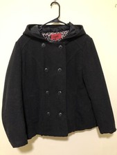 Black pea coat for sale  Marion
