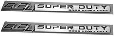 2 peças 6.2L V8 Super Duty Boss emblema lateral resistente cromado superduty comprar usado  Enviando para Brazil