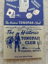 Vtg matchbook cover for sale  Santa Maria