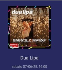 Biglietto concerto dua usato  San Felice a Cancello