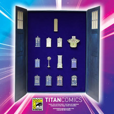 Coleção de broches esmaltados SDCC 2025 Titan Comics Doctor Who TARDIS Vol 2 LE 13 peças comprar usado  Enviando para Brazil
