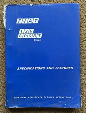 Fiat 128 sport for sale  COLCHESTER