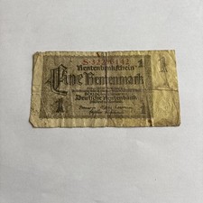 Billet allemagne rentenmark d'occasion  Villemandeur