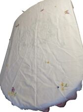Large embroidered tablecloth d'occasion  Expédié en Belgium