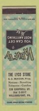 Capa Matchbook - Lyco Store Tabaco Novidade Williamsport PA WEAR comprar usado  Enviando para Brazil