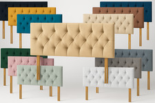 Lined headboard padded for sale  BRADFORD