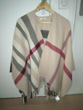 Poncho cape carreaux d'occasion  Bry-sur-Marne