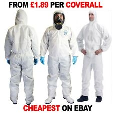 Coveralls disposable white for sale  UXBRIDGE