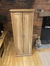 Oak dvd storage for sale  MINEHEAD
