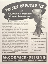 Mccormick deering dairy for sale  Wallins Creek