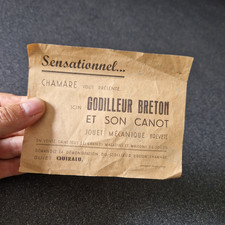 Quiralu feuillet publicitaire d'occasion  Feyzin