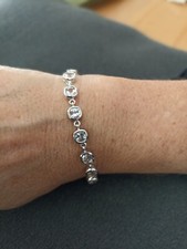 Goshenit silberarmband gebraucht kaufen  Hachenburg