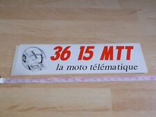 Autocollant 3615 mtt d'occasion  Toulon-