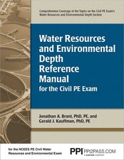 PPI Water Resources and Environmental Depth Reference Manual for the Civil P... segunda mano PPI Water Resources and Environmental Depth Reference Manual for the Civil P... segunda mano  Embacar hacia Mexico