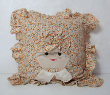 Coussin vintage tissu d'occasion  Grand-Fougeray
