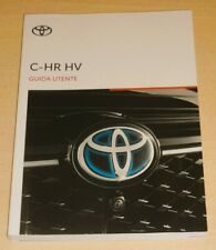 Toyota guida utente.libretto usato  Prato