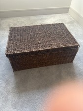 Wicker lined underbed for sale  FARNHAM