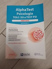 Alpha test psicologia usato  Roma