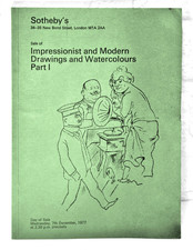 Sothebys 1977 impressionist for sale  RYDE