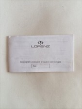 Lorenz libretto uso usato  San Martino Dall Argine