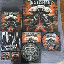 Testament - SIGNED CD + Box Set "Brotherhood of the Snake" - Poster, Vinyl,Photo comprar usado  Enviando para Brazil