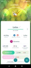 Usado, Pokémon Go Shiny Latias Dynamax Trade Registered 20K Stardust comprar usado  Enviando para Brazil