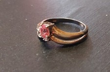 Edelroter spinell silberring gebraucht kaufen  Rielasingen-Worblingen