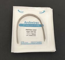 Dental Orthodontic Wire Retangular Aço Inoxidável Arco Fio Bows Forma Ovoide  comprar usado  Enviando para Brazil