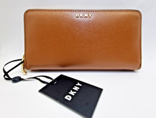Bolsa carteira de couro DKNY Bryant caramelo com zíper ao redor comprar usado  Enviando para Brazil