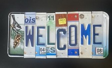 Welcome custom license for sale  Crown Point