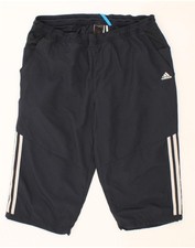 Bermuda esportiva Adidas masculina Climacool grande azul marinho poliéster AF14 comprar usado  Enviando para Brazil