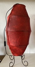 Afrikanische rohhautlampe rot gebraucht kaufen  Neunkirchen