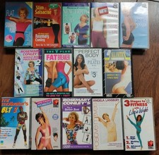 Fitness vhs video for sale  STOKE-ON-TRENT