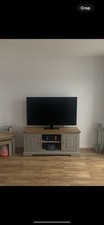 grey painted tv unit for sale  STANLEY