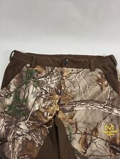 Pantalones de caza REALTREE Scent Factor Xtra camuflados para hombre talla XL impermeables a prueba de viento segunda mano  Embacar hacia Argentina