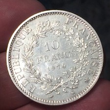 10 franchi argento usato  San Martino Buon Albergo