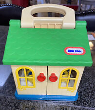 Casa familiar vintage Little Tikes Toddle Tots llevar casa con camas, usado segunda mano  Embacar hacia Argentina