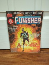 Marvel Super Action 1 Justiceiro 1976 1ª Caçadora de Revista de Quadrinhos Weirdworld comprar usado  Enviando para Brazil
