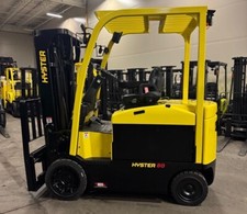 Empilhadeira elétrica 2021 Hyster E80XN 8000 LB 3 estágios mastro almofada 716 horas comprar usado  Enviando para Brazil