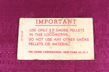 Lionel postwar instructions for sale  Geneva