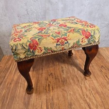 Vintage tapestry footstool for sale  ROYSTON