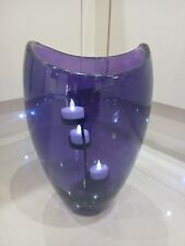 Partylite amethyst hurricane for sale  DEESIDE