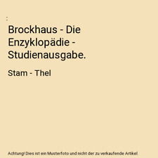 Brockhaus enzyklopädie studie gebraucht kaufen  Trebbin