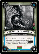 Kunnin grot shaman usato  Italia