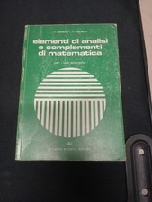 Elementi analisi complementi usato  Napoli
