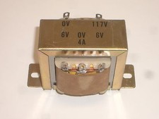Net Electronics 117VAC para 12V 12VAC Center Tap Ct 6V-0-6V 4A transformador de potência comprar usado  Enviando para Brazil