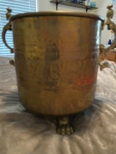 Large brass bucket for sale  Dracut