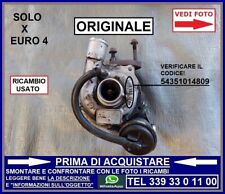 Turbo turbina opel usato  Carrara
